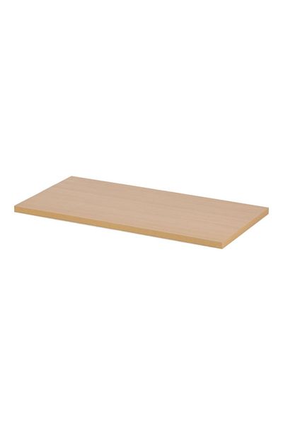 micasa Elegant and Modern Design Rectangular Wall Mounted Wooden Floating Shelf 90 x 30cm