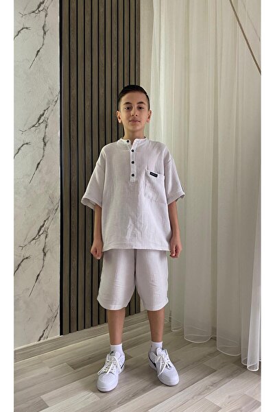 HN HNT TEKSTİL Muslin Boy's Set