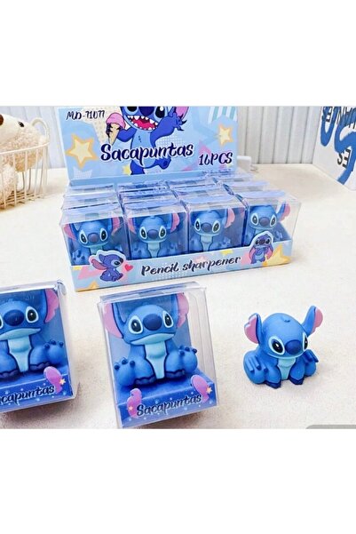 Happystore 1 adet Disney lilo ve dikiş kalemtraş kırtasiyelik ürünler
