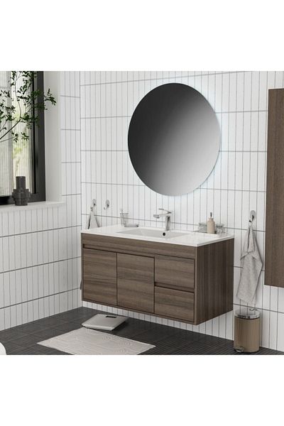 AQUADROP حوض حمام نوبيلي عالي الجودة مثبت على الحائط