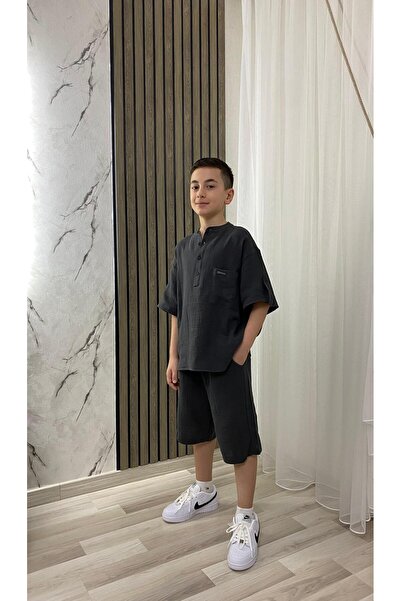 HN HNT TEKSTİL Muslin Boy's Set