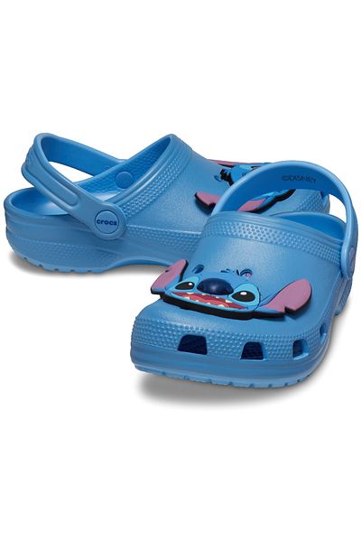 Crocs Sandale Crocs Stitch Classic Clog K pentru copii bleumarin 209464 -4tb