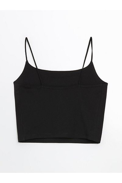 LC Waikiki U Neck Seamless Crop Women's Tank Top (S5)