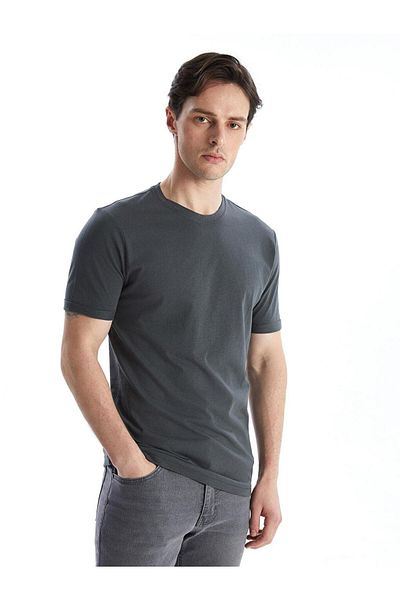 LC Waikiki LCWAIKIKI Classic Crew Neck Short Sleeve Combed Cotton Men's T-Shirt