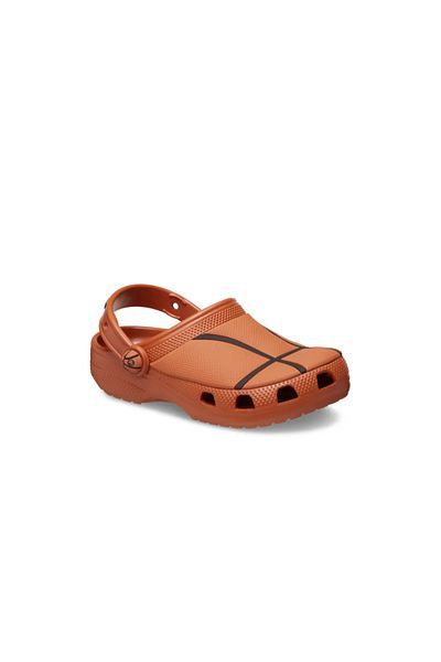 Crocs Classic Basketball Clog t Kids Brown Sandals 210021 -805