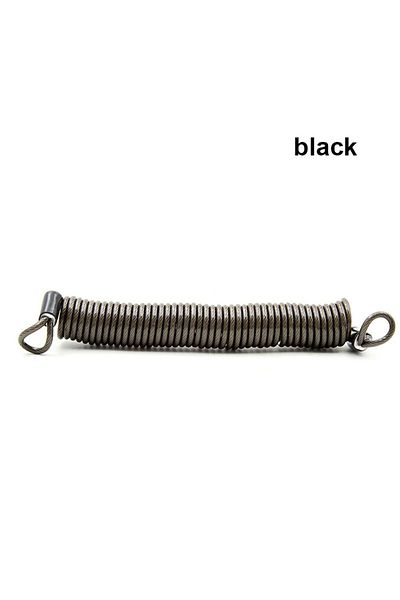 Choice black 2.5m Safety Disc Brake Helmet Wire Bicycle Lock Rope Anti-theft Security Reminder Motorcycle A