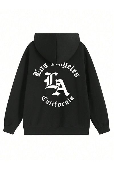 EFFRENATU Φούτερ με στάμπα unisex με δροσερά σχέδια