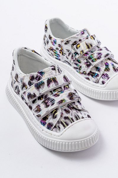 p papuccum ortopedi çocuk ayakkabıları Pantofi sport ortopedici cu velcro cu model leopard pentru fete