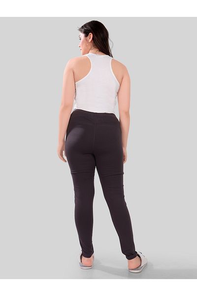 Tummy Viscose Solid High Waist Maternity Leggings