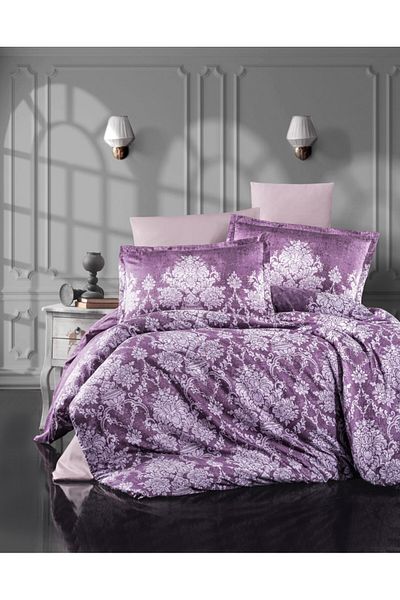 Pucioasa Luxury satin double bed linen, Veroka V2
