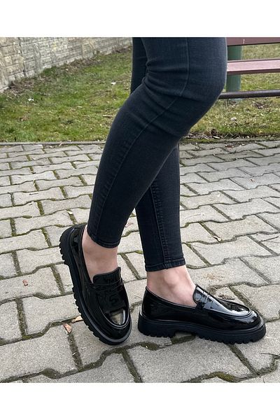 Bonjey Черни ортопедични стелки за обувки Lugan Oxford Laofer с катарама