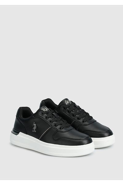 U.S. Polo Assn. Black Alka Women's Sneakers