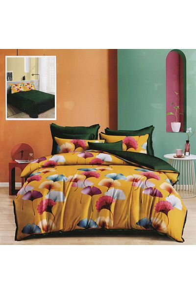 Pucioasa Double fine bed linen with 6 pieces, Pucioasa, M295
