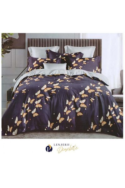 Pucioasa Double fine bed linen with 6 pieces, Ralex Pucioasa, code FN57