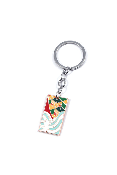 Choice توميوكا جييو أنيمي شيطان القاتل كيميتسو نو يايبا سلسلة مفاتيح معدنية رينجوكو كيوجورو أوزوي تنجن كانرو