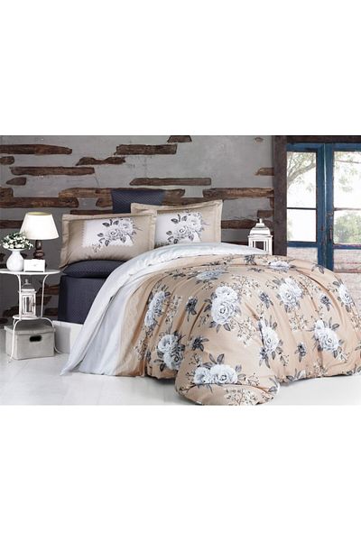 Pucioasa Luxury satin double bed linen, Kenzo v1