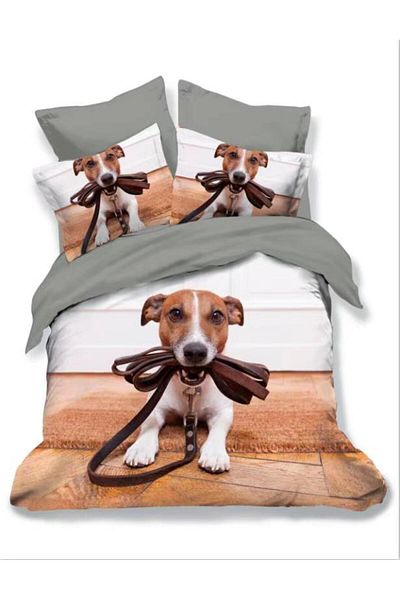 Pucioasa 3D finet underwear 6 pieces, Pucioasa, Dog with Leash FN3D4