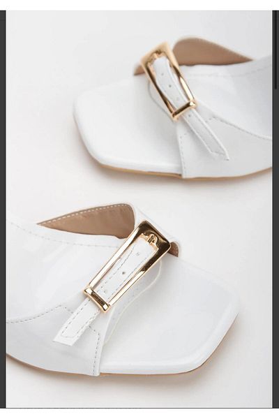 Blacktavern Stylish Heel Shoes with Summer Belt