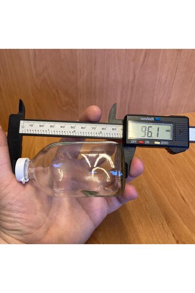 junibeliw 5Pcs 100ml Shot Ginger Bottle Glass Bottle Red Cap Cologne Fragrance Ornament Small Glass Bottle 5X100Ml