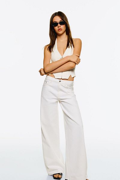 Bershka Wide-leg jeans