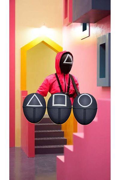 Squid Game Soldier Mask Squid Game Costume Mask