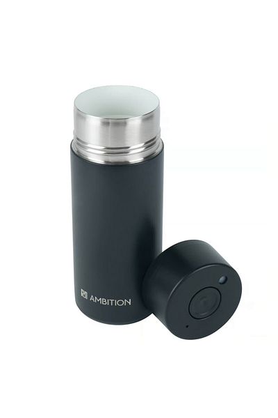 Ambition Thermal mug 400ml, ceramic coating, black, Calido