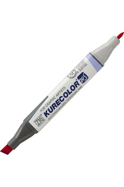Zig قلم تحديد الرسومات Kurecolor KC-3000N Twin WS مزدوج الجوانب أحمر قرمزي 208