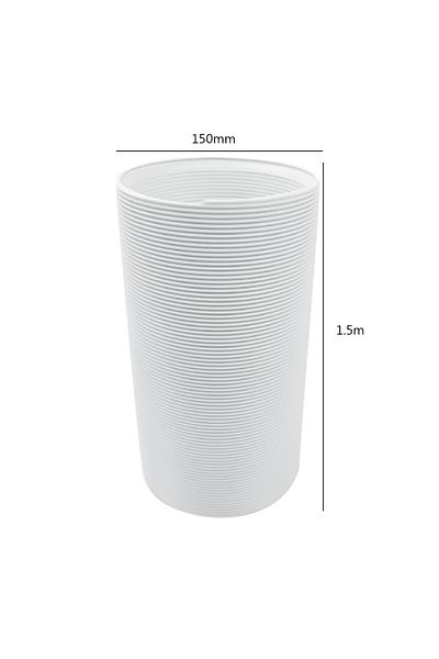 Choice 150mmx1.5m 1.5/2m Portable Flexible Conditioner Exhaust Hose Tube 13/15cm Exhaust Pipe Hose Connecto