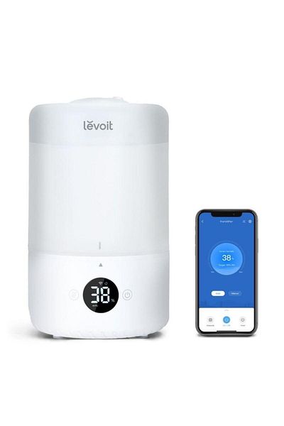 Levoit Umidificator de aer LEVOIT Dual 200S, SMART, WI-FI Ultrasonic, Rezervor 3 L, Silentios, Aromaterapie