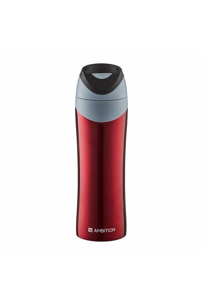 Ambition Thermos mug 400ml, red, Love