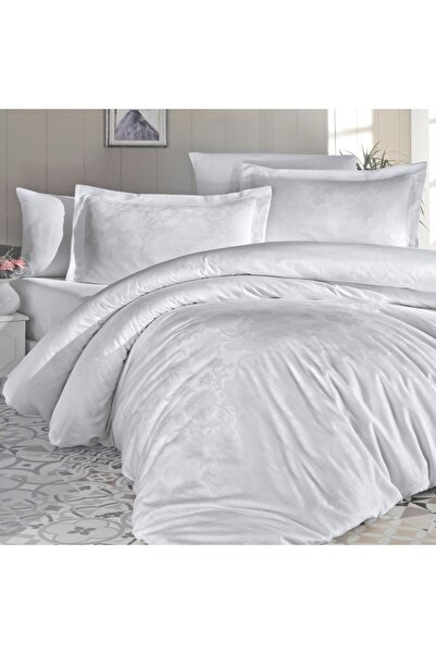 First Choice Луксозно двойно спално бельо от жакардов сатен, 6 части, First C...