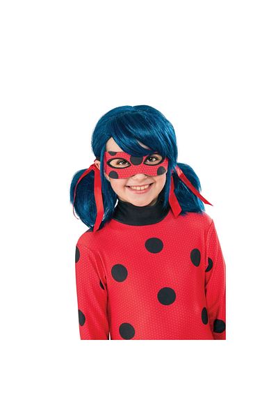 Miraculous Peruca Buburuza Miraculoasa Ladybug Pentru Fete Universala 5 Ani