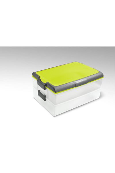 Domotti 2-tier cake box, green, Dolce