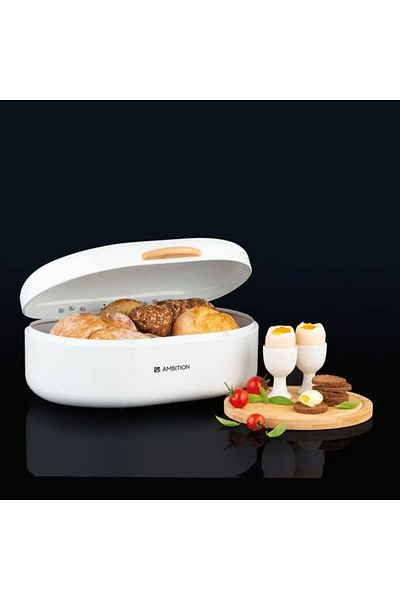 Ambition Bread storage box, white, Olivier