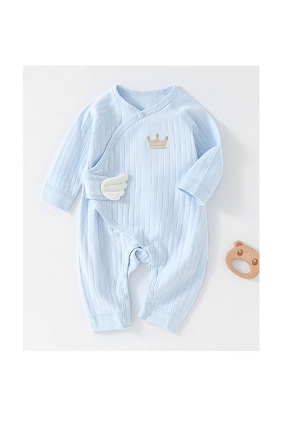 nannie Salopeta Crown Boys Blue - 0-3 luni