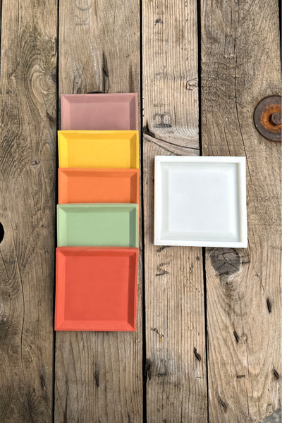 rufus concept Kare Şekilli Tepsi Kalıbı (110MM X 110MM X 10MM) (SİLİKON) ( 1 ...