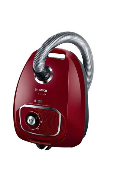 Bosch Aspirator cu sac Bosch Seria 4 BGLS4X201, 600 W, 0.3 L (Negru/Rosu)