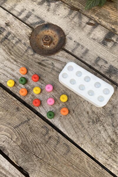 rufus concept Yaban Mersini Onlu Mum Kalıbı (SİLİKON) 1 Adet