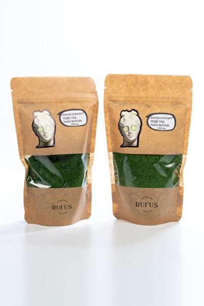 rufus concept Yeşil Taş Tozu Boyası ( 500 gr )