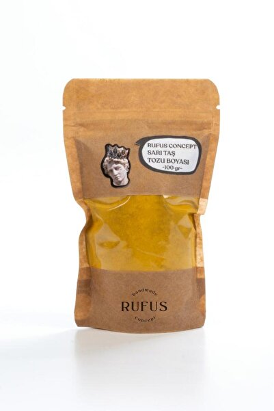 rufus concept Sarı Taş Tozu Boyası ( 100 gr )