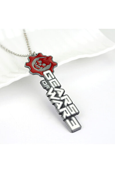 Choice سلسلة مفاتيح من الفضة N222 للبيع الساخن من لعبة Gears Of War، قلادة Wa...