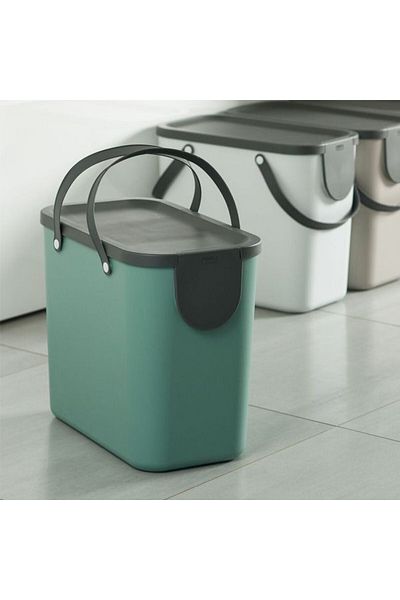Rotho Cos colectare selectiva 25L, verde, Albula