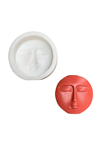 rufus concept Yüz Silikon Mum Kalıbı