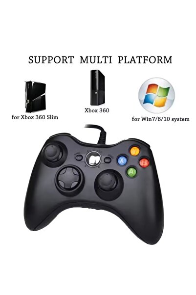 xbox 360 Titreşimli Wired Controller Kablolu Gamepad Joystick Xbox360/PC Oyun Kolu