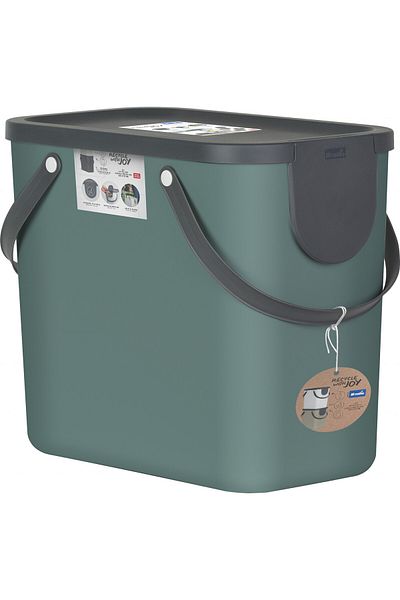Rotho Cos colectare selectiva 25L, verde, Albula