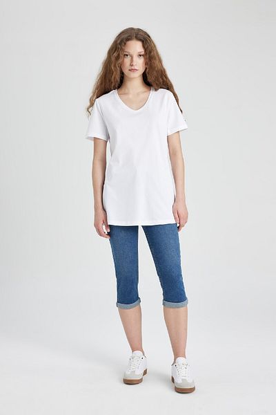 DeFacto Regular Fit Short Sleeve Maternity T-Shirt N1670AZ24SP