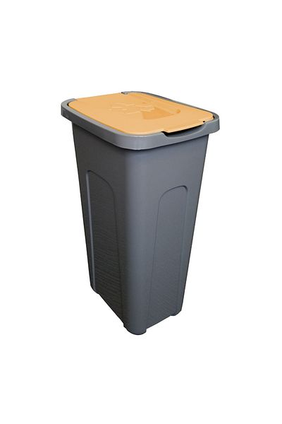 JOTTA 30L trash can, orange lid, Greg