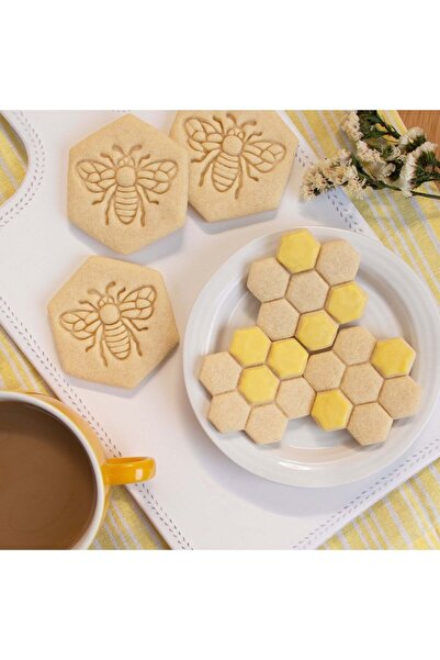 Hobist قالب بسكويت النحل والخروف وقالب لب السكر