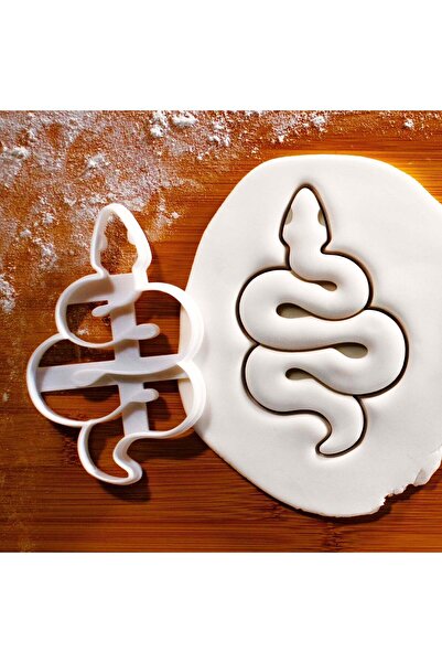 Hobist قالب كوكي الثعبان وقالب لب السكر