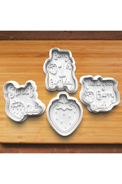 Hobist قالب بسكويت وبلاستيسين لعيد ميلاد سنة واحدة